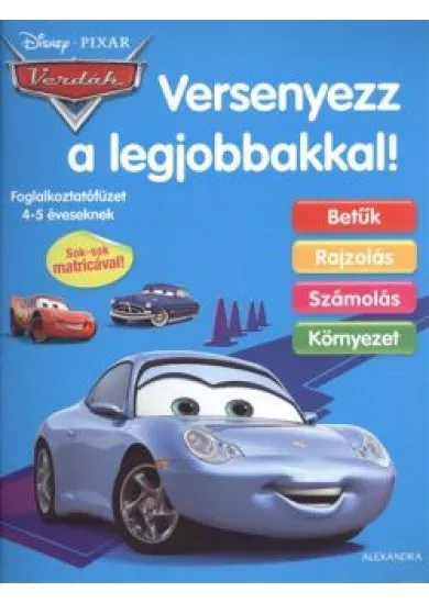 VERDÁK: VERSENYEZZ A LEGJOBBAKKAL! - FOGLALKOZTATÓFÜZET 4-5 ÉVESEKNEK
