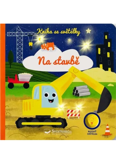Kniha se světélky Na stavbě