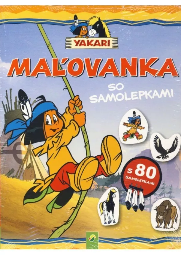 autor neuvedený - Yakari - Maľovanka so samolepkami