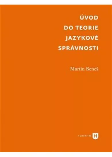 Úvod do teorie jazykové správnosti
