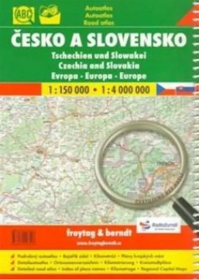 AA Česko a Slovensko 1:150 000 A4 sp. FB CbB