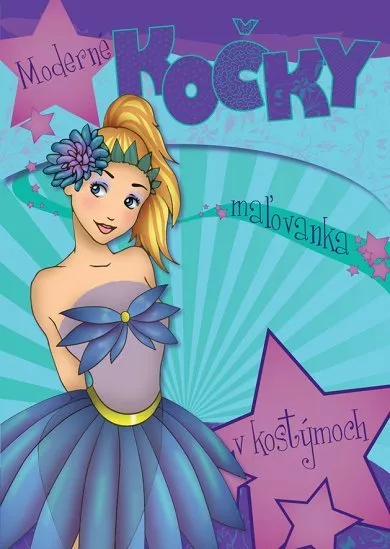 Moderné kočky v kostýmoch - Maľovanka
