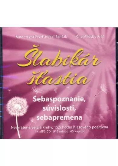 Šlabikár šťastia 2. - Sebaspoznanie, súvislosti, sebapremena MP3 CD