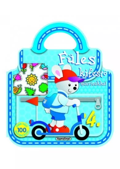 Füles kifestő matricákkal 4. - Roller