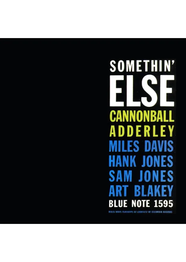Cannonball Adderley, 3RD PARTIES - Cannonball Adderley: Something Else /C. Adderley