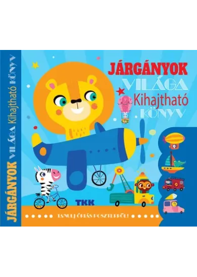 Járgányok világa - kihajtható könyv