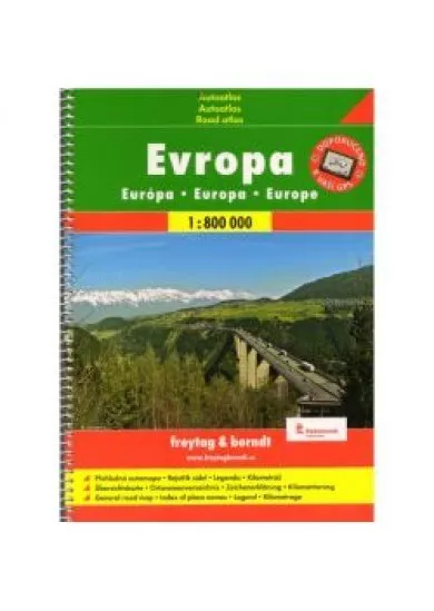 AA Evropa 1:800 000 F+B