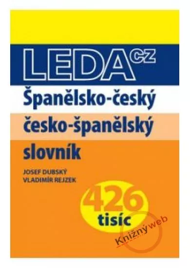 Španělsko-český česko-španělský slovník /426tisíc