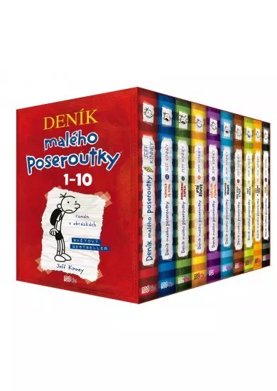Deník malého poseroutky BOX 1-10