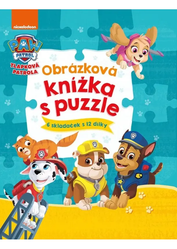 Kolektiv - Tlapková patrola - Obrázková knížka s puzzle