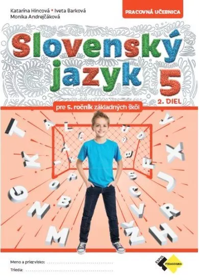 Slovenský jazyk pre 5. ročník základných škôl – 2. diel