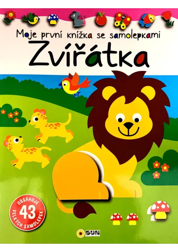 Zvířátka - Moje první knížka se samolepkami