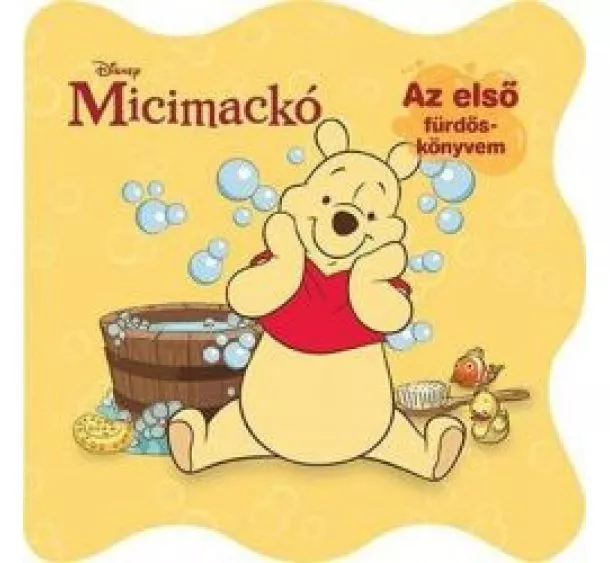 Pancsolókönyv - Micimackó /Az első fürdőskönyvem - csipogóval