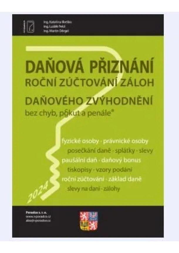 Daňová přiznání FO a PO za rok 2024