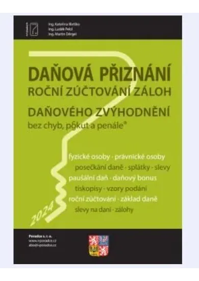 Daňová přiznání FO a PO za rok 2024