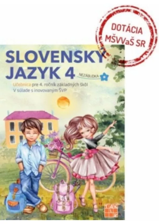 Ľuba Anhová Nguyenová - Slovenský jazyk 4 - učebnica