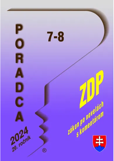 Poradca 7-8/2024 – Zákon o dani z príjmov s komentárom