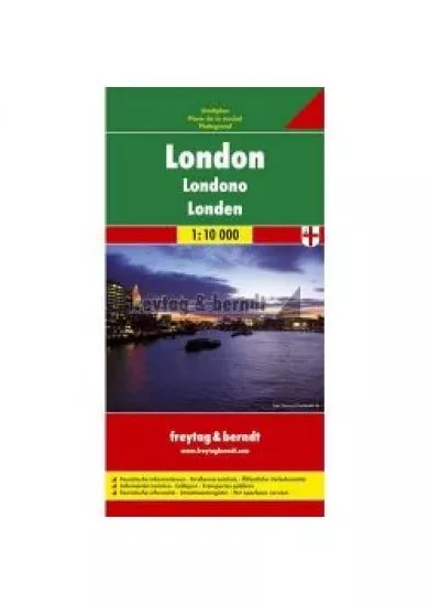 Londýn - mapa mesta   1. 10 000