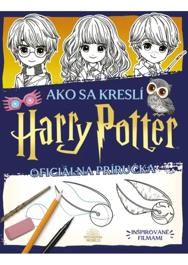 kol. - Ako sa kreslí Harry Potter (Oficiálna príručka)