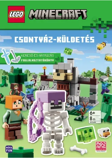 Lego Minecraft: Csontváz-küldetés - Kereső és matricás foglalkoztatókönyv