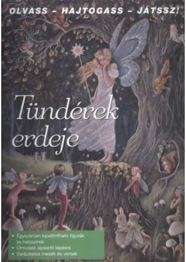 Foglalkoztató - TÜNDÉREK ERDEJE /OLVASS - HAJTOGASS - JÁTSSZ!