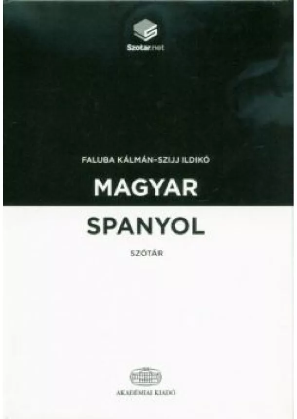 Faluba Kálmán - Magyar-spanyol szótár + online szótárcsomag