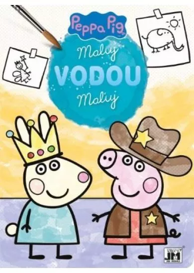 Maluj vodou Peppa Pig - Maľuj vodou Peppa Pig