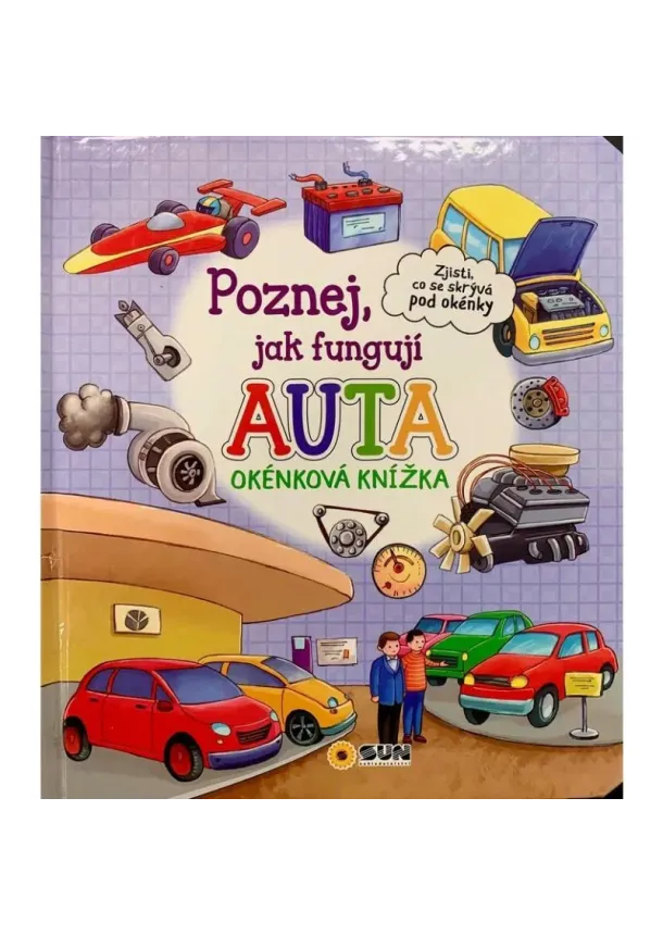 Poznej jak fungují Auta - Okénková knížka