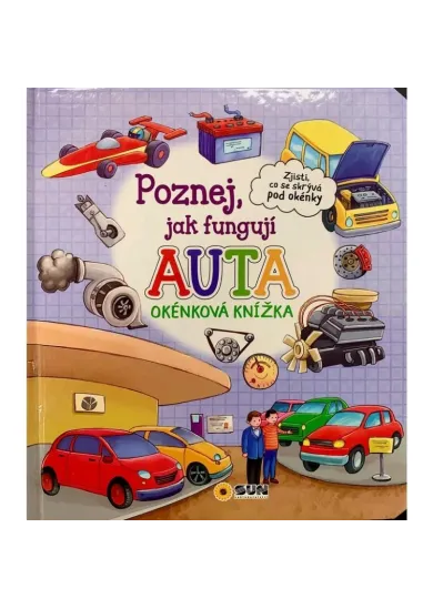 Poznej jak fungují Auta - Okénková knížka