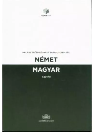 Német-magyar szótár + online szótárcsomag