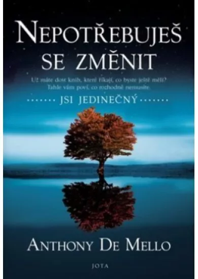 Nepotřebuješ se změnit