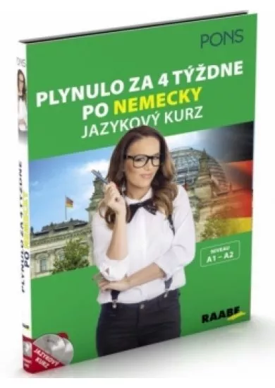 Plynulo za 4 týždne po nemecky-Pons-jazykový kurz+ 2CD