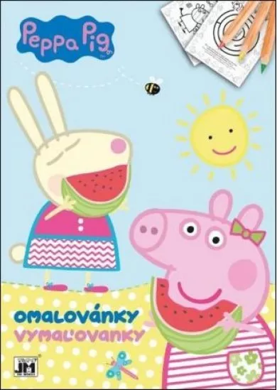 Omalovánky Peppa Pig (A4) - Vymaľovanky Peppa Pig (A4)