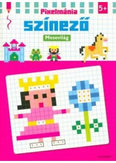 Pixelmánia színező - Mesevilág