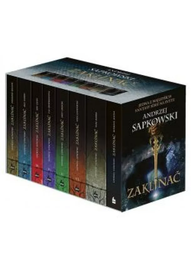 Andrzej Sapkowski - Zaklínač -  BOX /8 kníh v boxe/