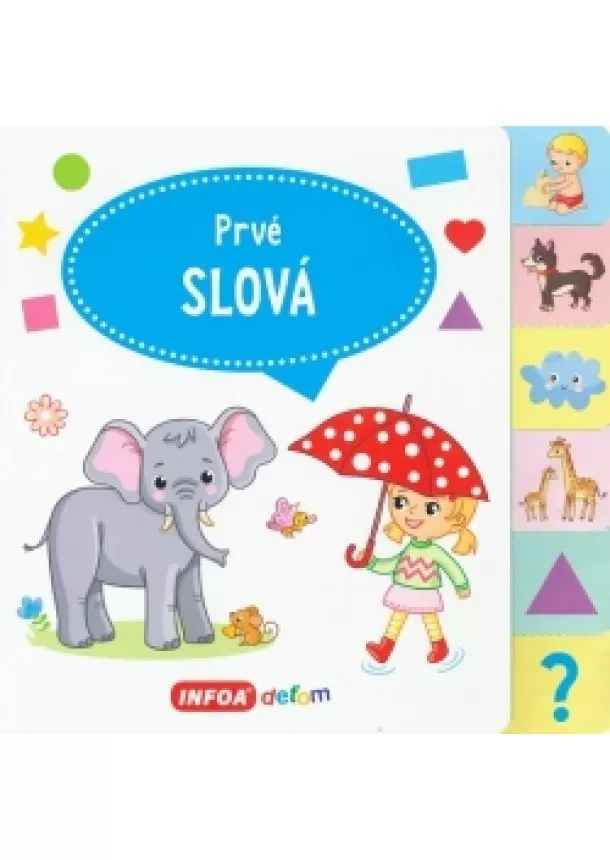 autor neuvedený - Prvé slová - Veľká knižka so záložkami