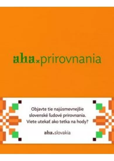 AHA - Prirovnania 