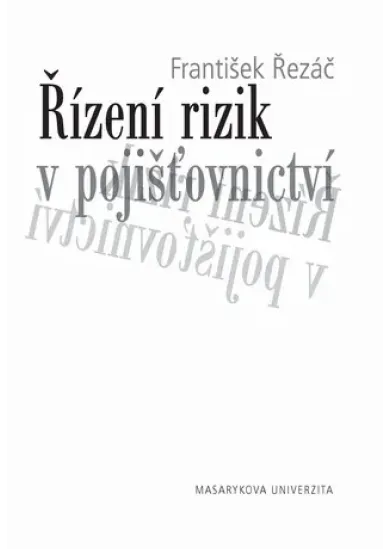 Řízení rizik v pojišťovnictví
