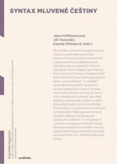 Syntax mluvené češtiny