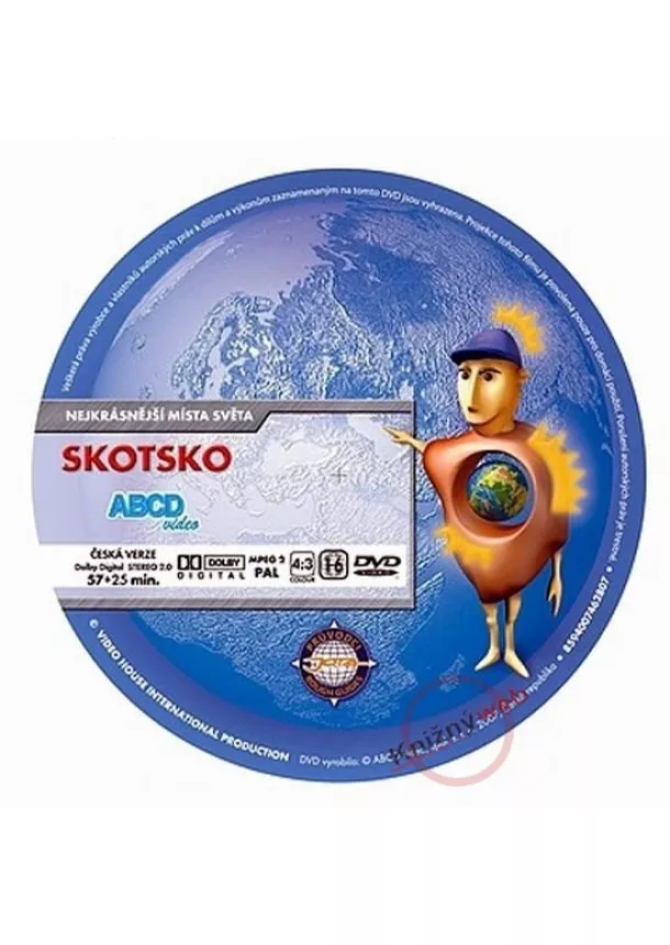 autor neuvedený - Skotsko - Nejkrásnější místa světa - DVD