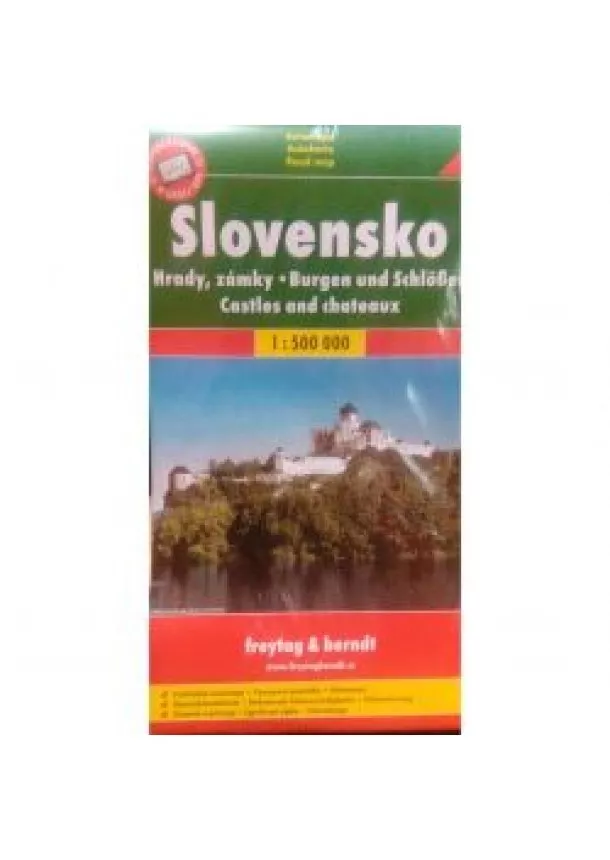 Kolektív - AM Slovensko Hrady, zámky 1:500 000 FB