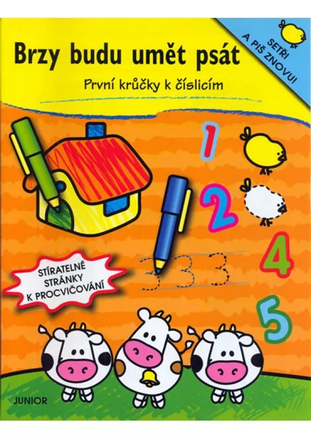 Zuzana Pospíšilová - Brzy budu umět psát - První krůčky k číslicím