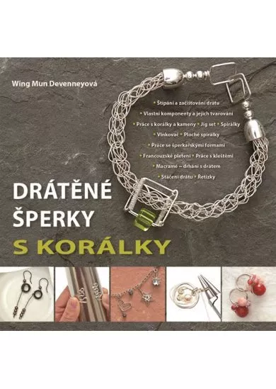 Drátěné šperky s korálky