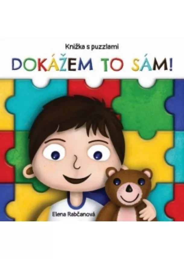 Elena Rabčanová - Dokážem to sám - knižka s puzzlami