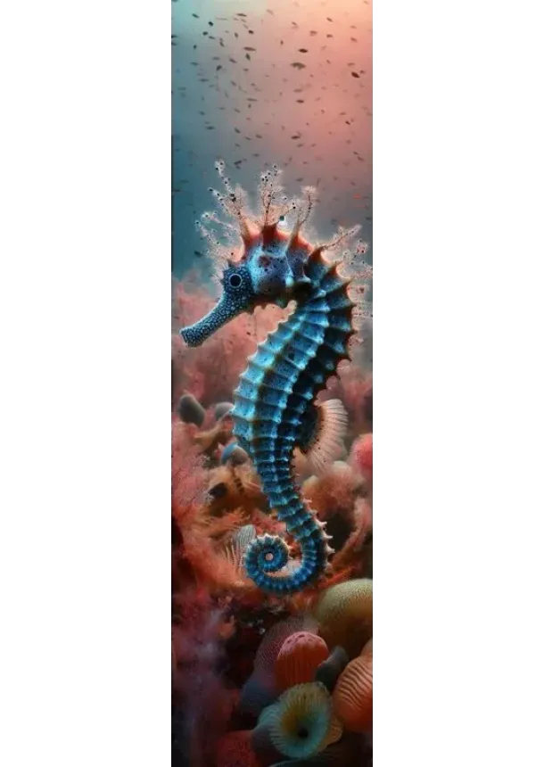 3D záložka - Seahorse