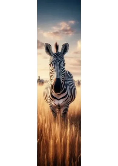 3D záložka - Zebra