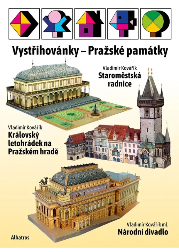 Josef Kropáček - Vystřihovánky - Pražské památky