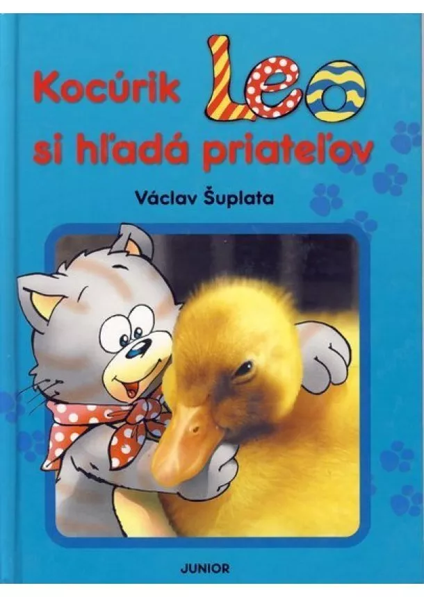 autor neuvedený - Kocúrik Leo si hľadá priateľov-3 nezbedné káčatká