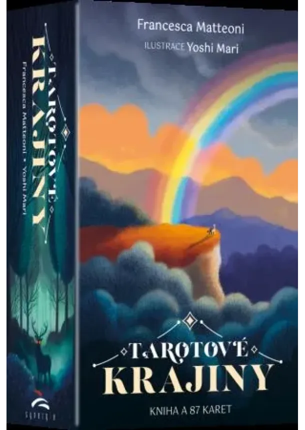 Francesca Matteoni - Tarotové krajiny - Kniha a 78 karet (lesklé)