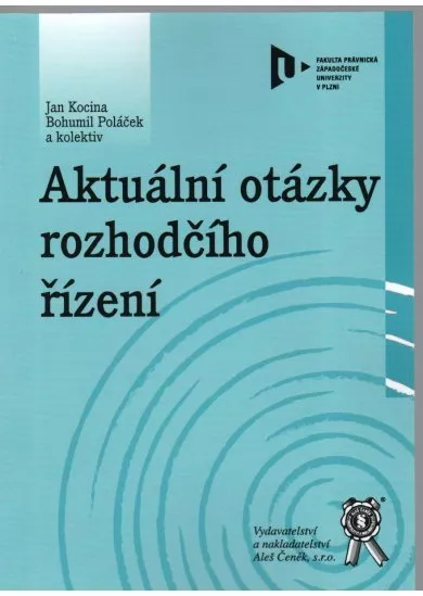 Aktuální otázky rozhodčího řízení